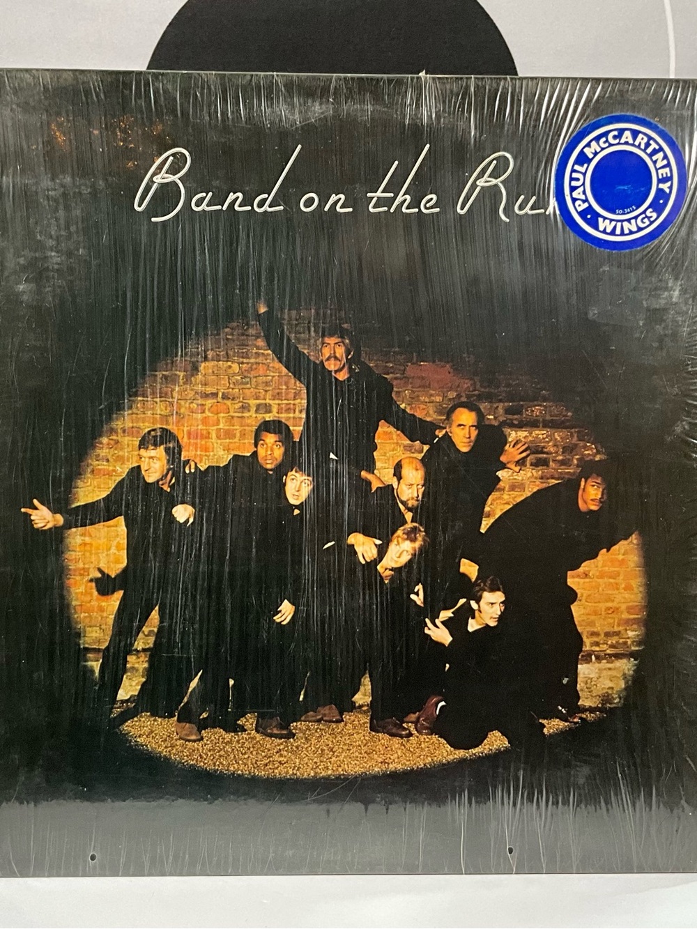 Paul McCartney & Wings Band On The Run Apple Records SO-3415 & Poster